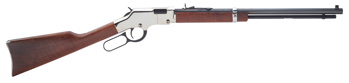 Henry H004S Golden Boy Silver 22 S/L/LR 20" 16 LR/21 Short Lever-Action Rifle