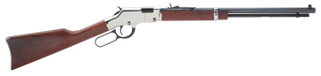 Henry H004S Golden Boy Silver 22 S/L/LR 20" 16 LR/21 Short Lever-Action Rifle