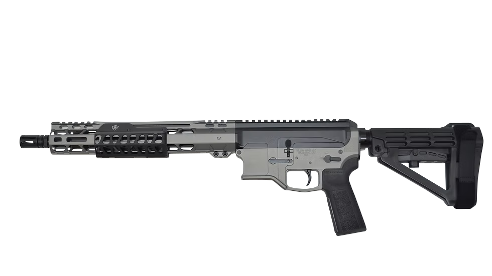Bilson Arms BA-15FCP 338 ARC 14.5" 10+1 Semi-Auto Pistol - Tactical Gray/Graphite Black