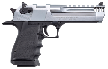 Magnum Research Desert Eagle Mark XIX L5 357 Mag 5" 9+1 Semi-Auto Pistol - Muzzle Brake - Black/Brushed Chrome