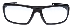 Walkers Game Ear IKON Forge Ballistic Eyewear Clear Lens Matte Black Frame