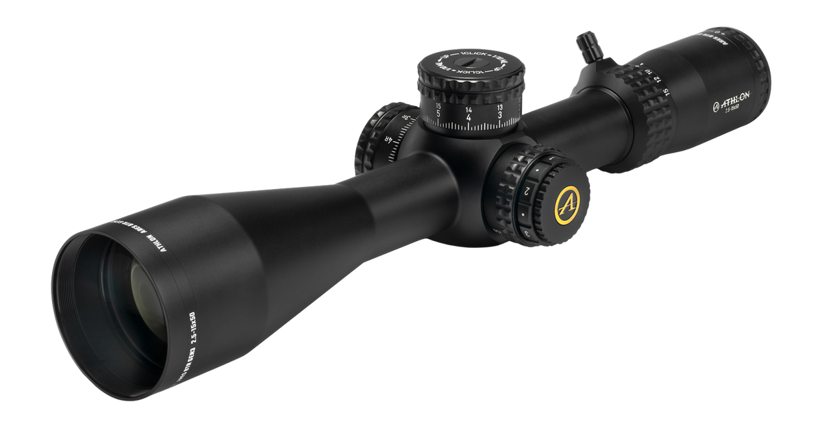 Athlon Ares BTR GEN2J HD 2.5-15x50mm 30mm Tube FFP Illuminated MIL Riflescope