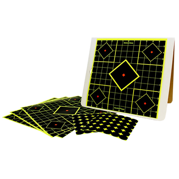 Birchwood Casey Shoot-N-C 12" 5-Diamond Reactive Target Kit Self-Adhesive 4-Pack