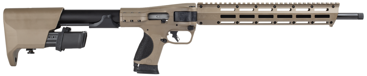 Smith & Wesson M&P FPC 9mm Luger 16.25" 17+1 Semi-Auto Rifle - FDE Cerakote