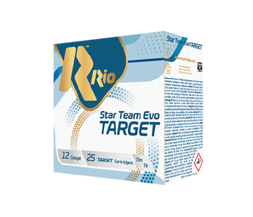 Rio Ammunition Star Team EVO Target 12 Gauge 2.75" 1 oz 9 Shot - Box or Case