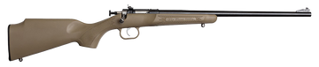 Crickett KSA2235 Youth 22 LR 16.12" 1-Rd Bolt Action Rifle - Desert Tan Synthetic Stock