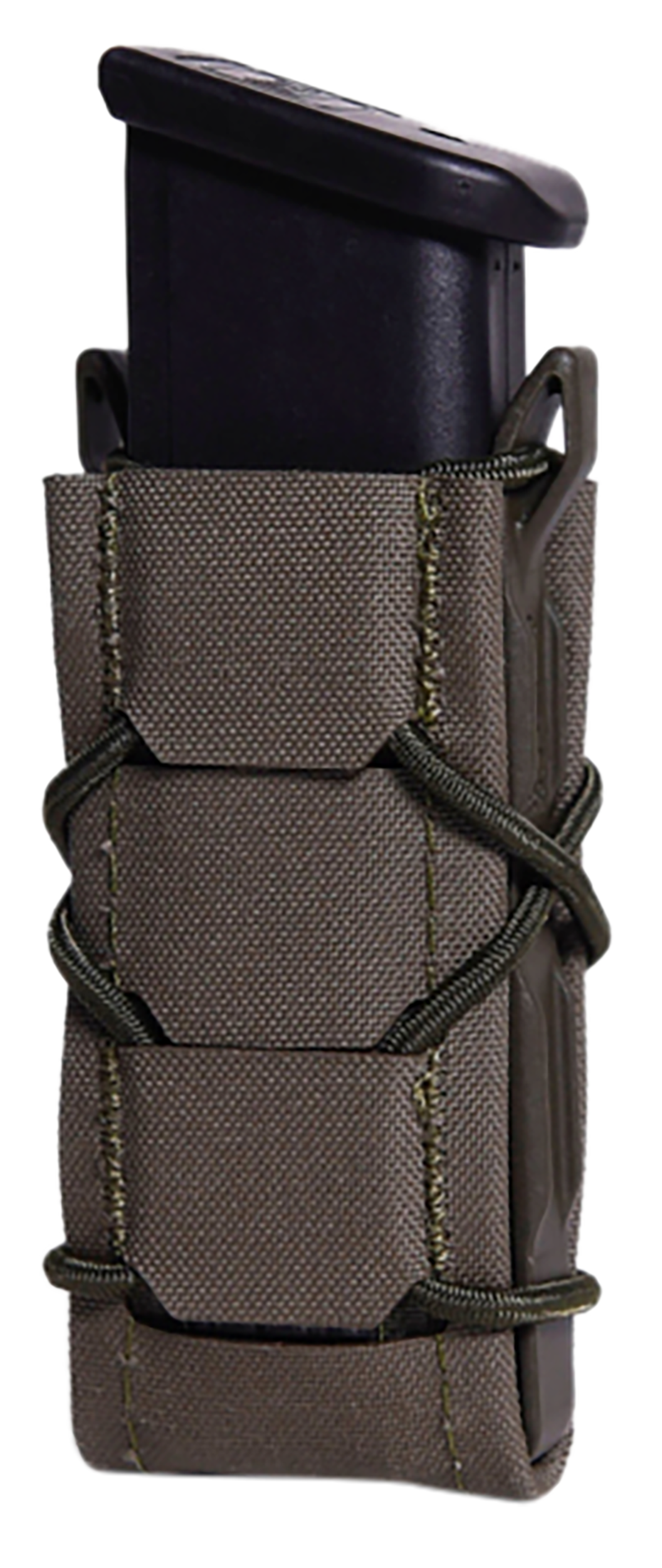High Speed Gear TACO Gen 2 Single Pistol Mag Pouch OD Green Nylon Laminate MOLLE