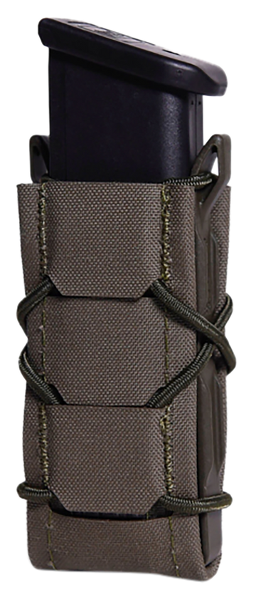High Speed Gear TACO Gen 2 Single Pistol Mag Pouch OD Green Nylon Laminate MOLLE