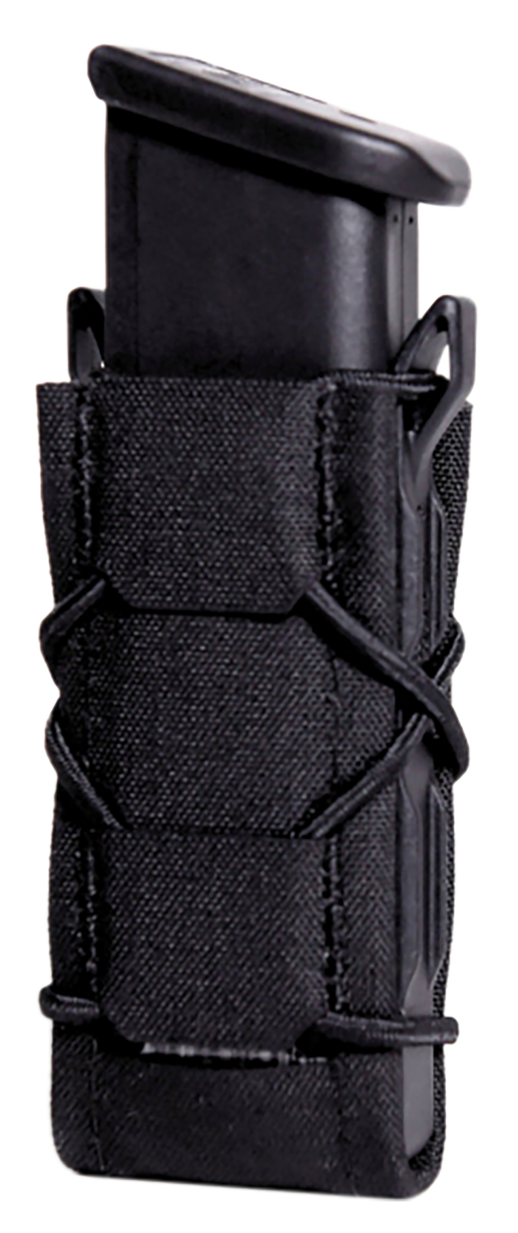 High Speed Gear 24PT00BK TACO Gen 2 Single Pistol Magazine Pouch Black Nylon Laminate MOLLE