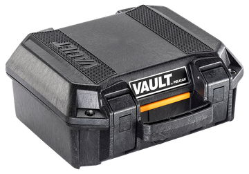Pelican VCV100 Vault Small Pistol Case 12.28" x 12.03" x 5.16" Black Polymer