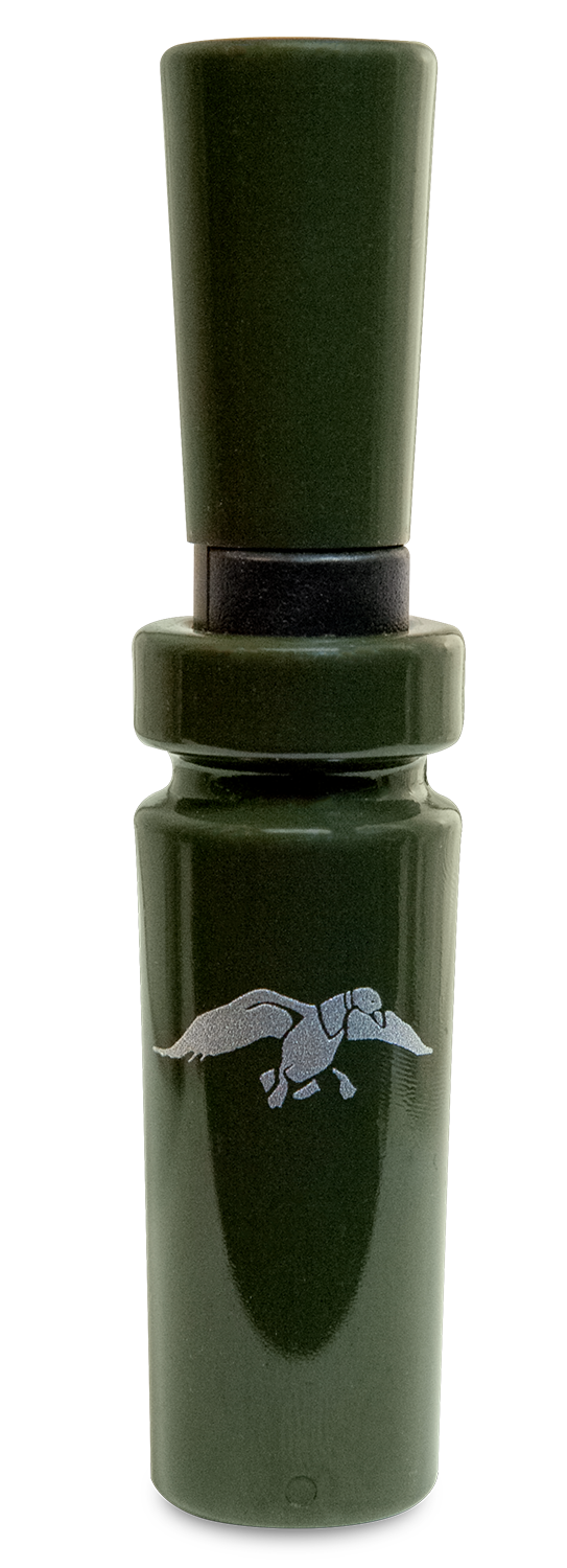 Duck Commander RDC200 Open Call Double Reed Duck Call - Green Acrylic