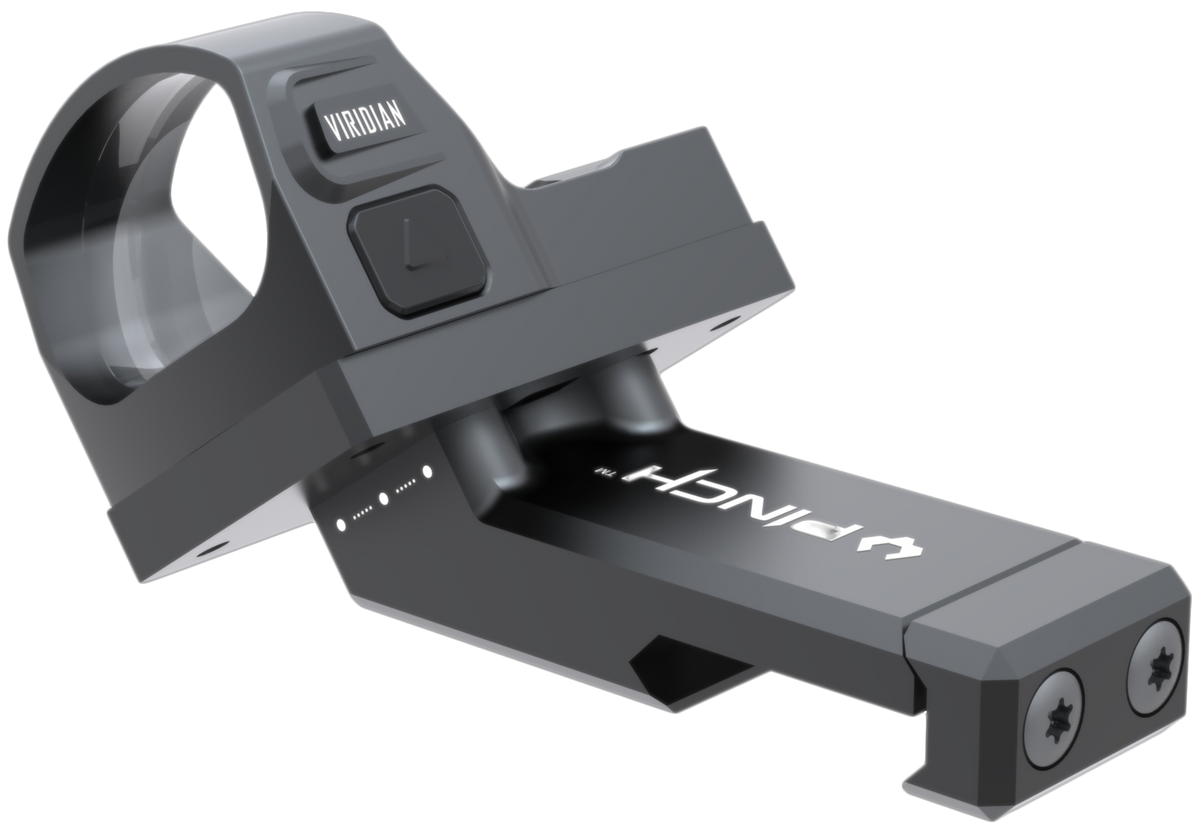 Viridian PINCH Adjustable 35 Degree Offset Mount with Shield RMSc Adapter - Black Anodized