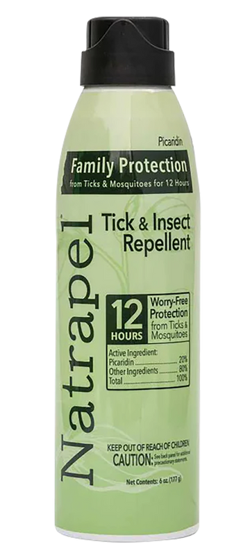 Natrapel Picaridin 20% 6 oz Aerosol Insect Repellent - 12-Hour Protection