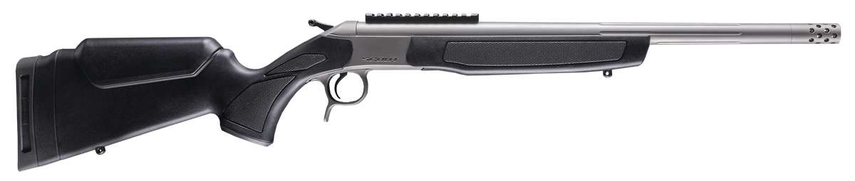 CVA Scout Takedown 45-70 Gov 22" 1-Rd Single Shot Rifle - Stainless/Black