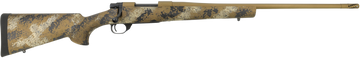Howa M1500 Fence Line 6.5 Creedmoor 22" 4+1 Bolt-Action Rifle - Flat Dark Earth Cerakote / Scorched Earth Camo