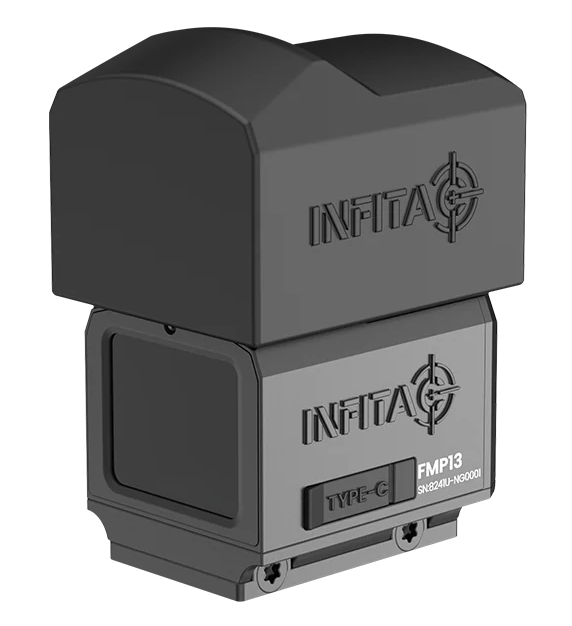 Infitac PC01 Protective Cover for Fast Mini Pistol Thermal Sight - Black
