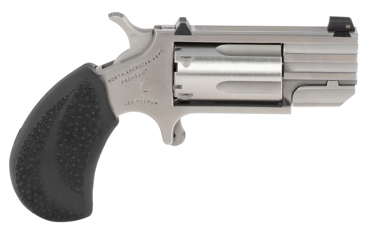North American Arms Pug Conversion 22 LR/22 WMR 1" 5-Shot SAO Mini-Revolver - XS Tritium Sights