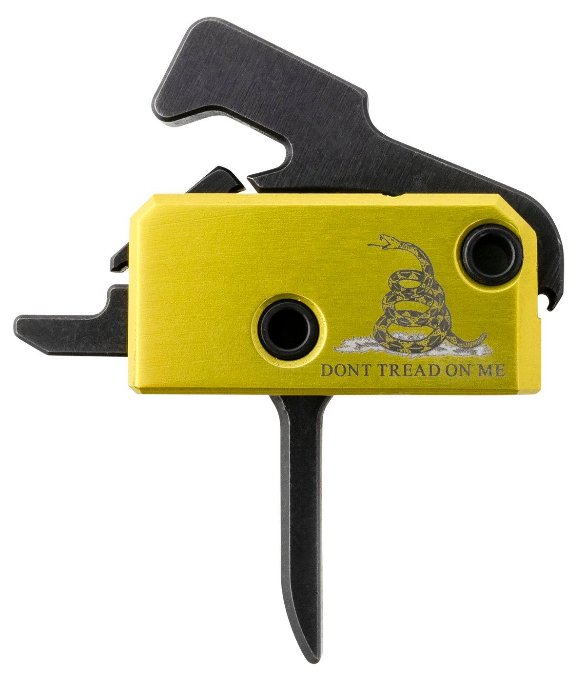 Rise Armament RA-140 Don't Tread on Me Single-Stage Flat Trigger 3.50 lb - DTOM Flag Finish