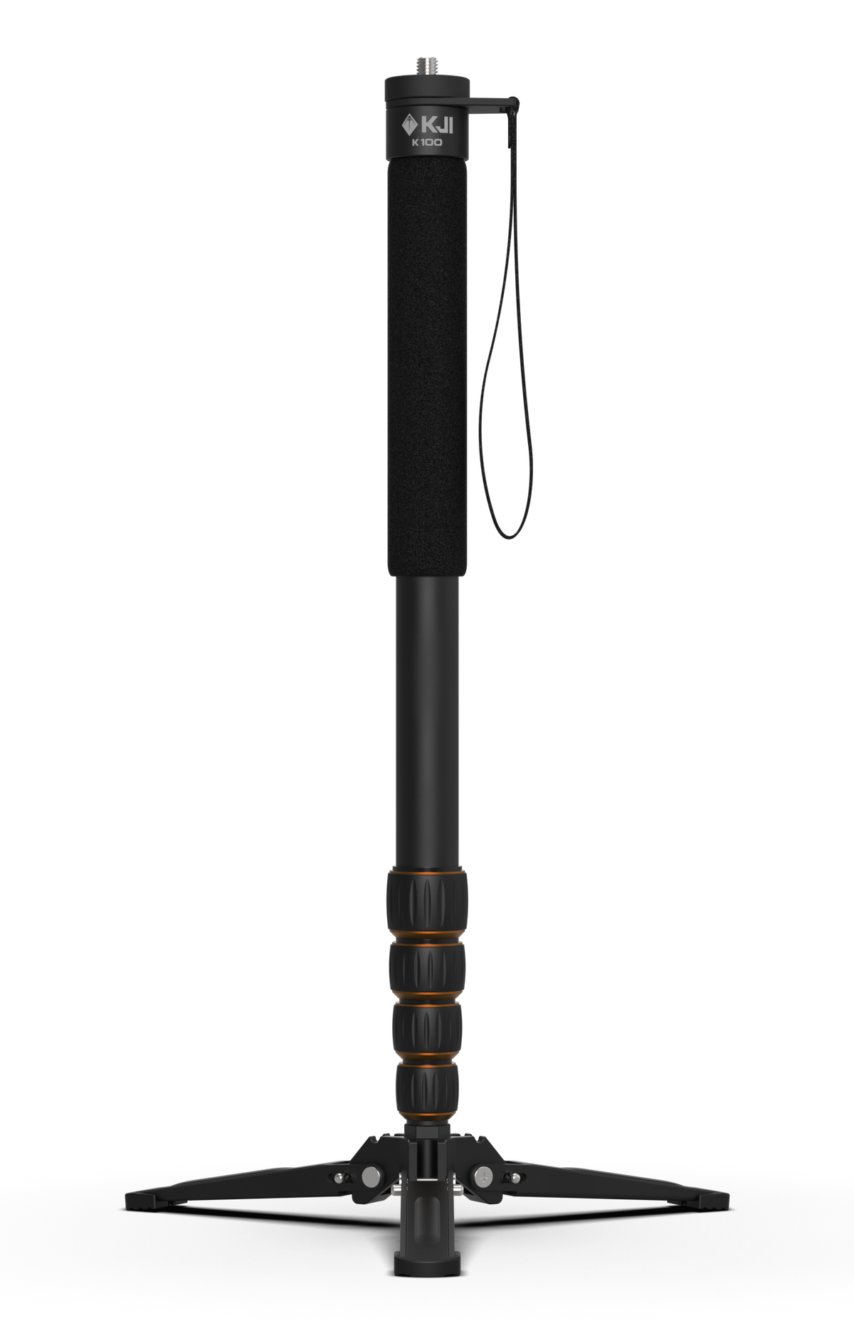 Kopfjager K100 Aluminum Monopod 5-Section 70" Tall Black