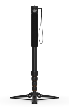 Kopfjager K100 Aluminum Monopod 5-Section 70" Tall Black