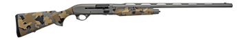 T R Imports Alpha 2 20 Gauge 3" 4+1 26" Semi-Auto Shotgun - Gray Cerakote, Old School Camo Stock