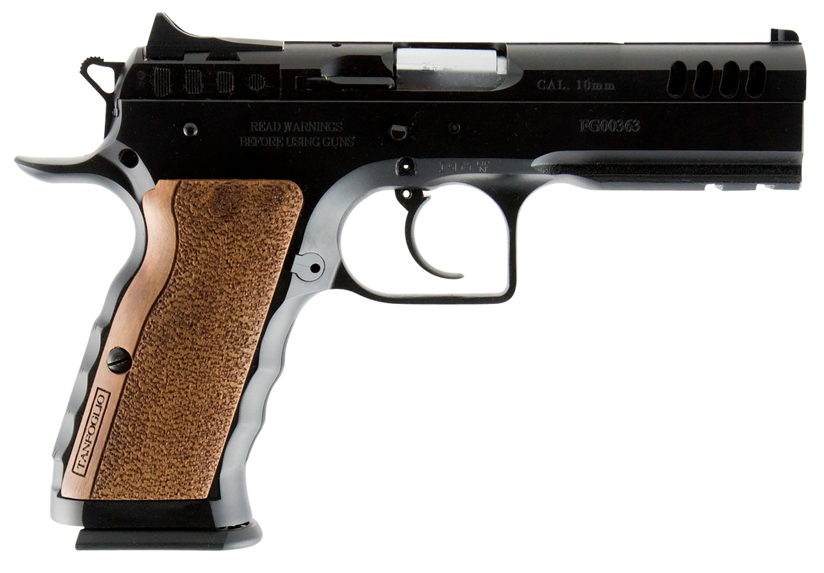 Tanfoglio IFG Defiant Stock I 10mm Auto 4.5" 13+1 DA/SA Semi-Auto Pistol