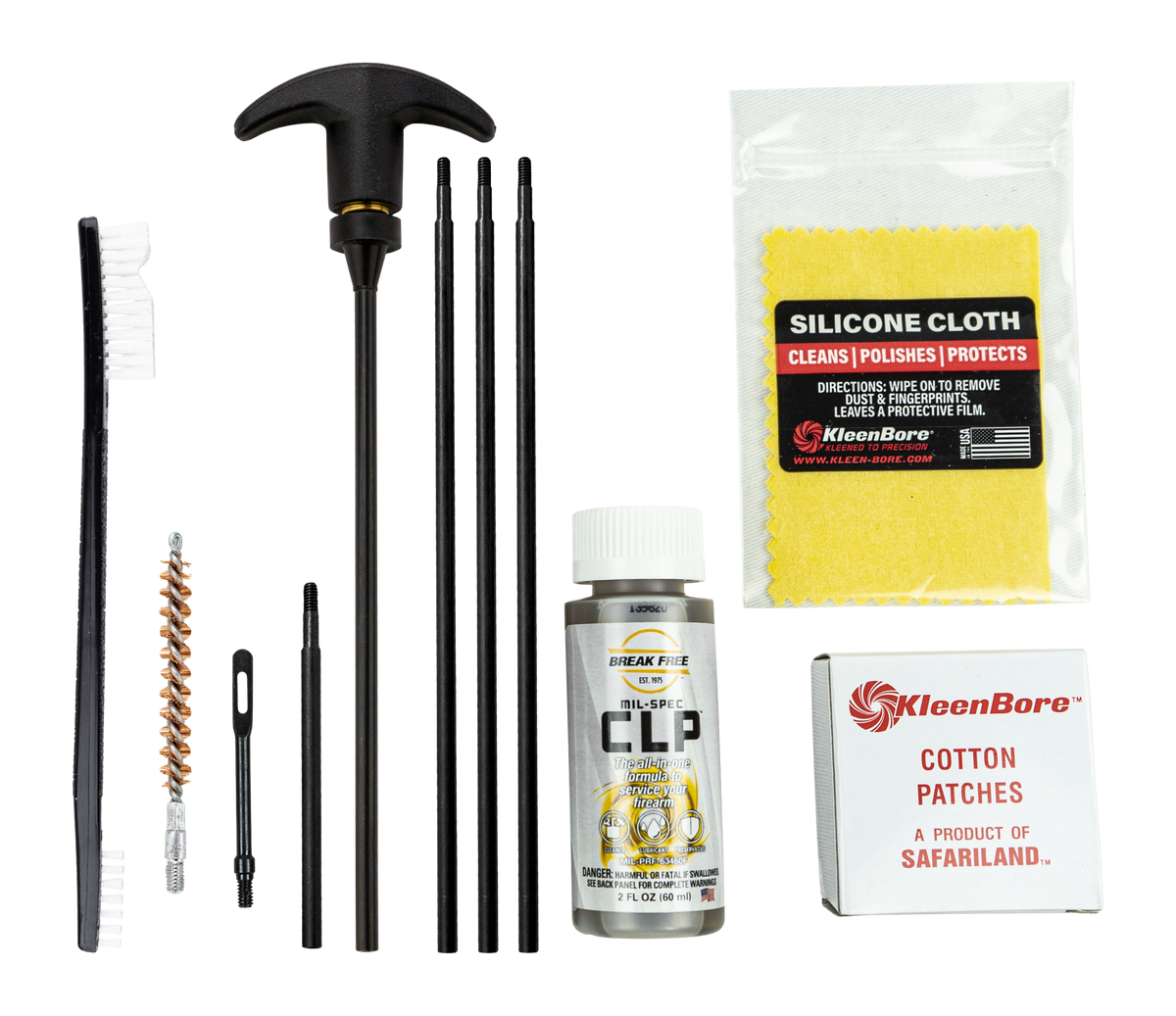 Kleen-Bore K206 .264/.270/7mm Rifle Cleaning Kit