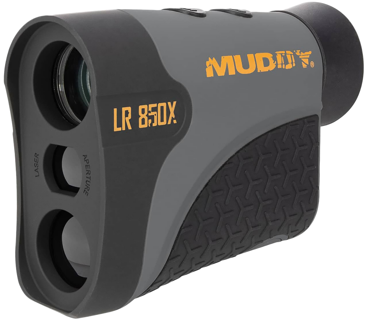 Muddy LR850X 6x26mm 850-Yard Rangefinder - Black Rubber Armor