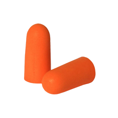 Radians FP8000BP Resistor Foam Earplugs 32 dB NRR Orange 6 Pair