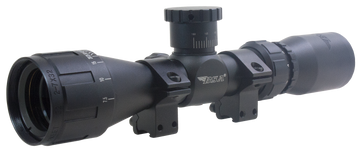 BSA Sweet 22 AO Compact 2-7x32mm 30/30 Duplex 1" Tube Rifle Scope - Black Matte