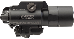 Surefire X400T-A-RD Turbo 650 Lumen White LED/Red Laser Weapon Light - Black Anodized