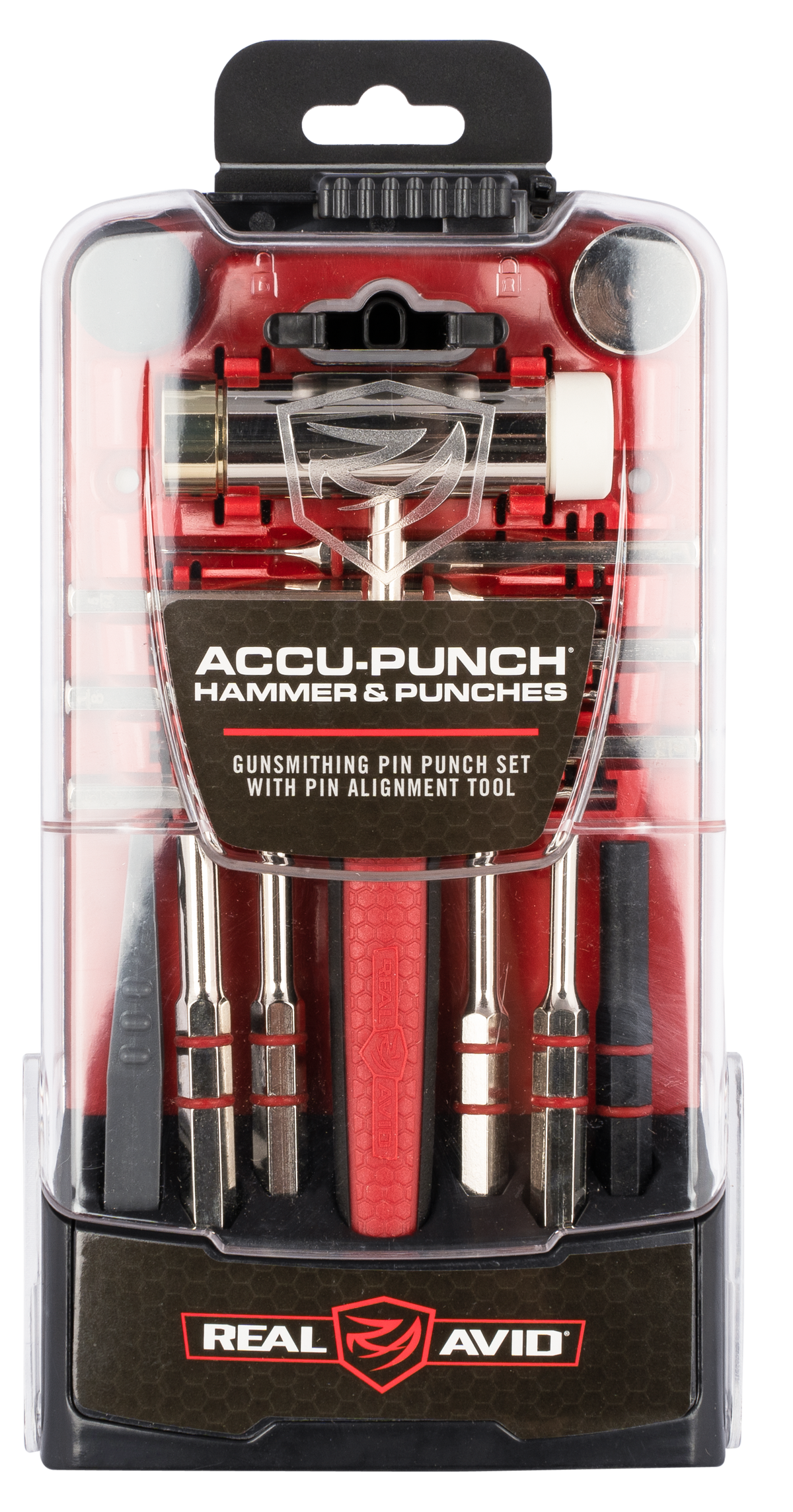 Real Avid Accu-Punch Hammer & Steel Pin Punch Set