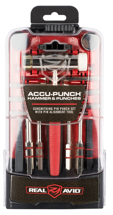 Real Avid Accu-Punch Hammer & Steel Pin Punch Set