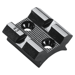 Weaver Mounts 48043 Top Mount Base 1-Piece Aluminum Gloss Black Remington 10/11/12/34/341/510