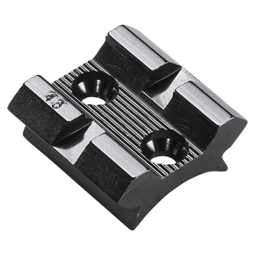 Weaver Mounts 48043 Top Mount Base 1-Piece Aluminum Gloss Black Remington 10/11/12/34/341/510