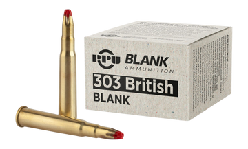 TR&Z PPU PPB3B .303 British Blank 20rd Box - 25 Bx/Case (500 Rds)