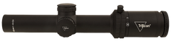 Trijicon Credo 1-4x24mm 30mm Tube LED Illuminated Green MRAD Ranging Riflescope - Matte Black