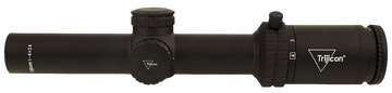Trijicon Credo 1-4x24mm 30mm Tube LED Illuminated Green MRAD Ranging Riflescope - Matte Black
