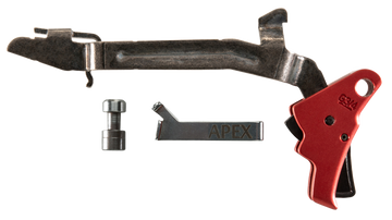 Apex Tactical Specialties 102155 Action Enhancement Trigger Kit - Gen3-4 Glock 17/17L/19/22-27/31-35 Red Aluminum