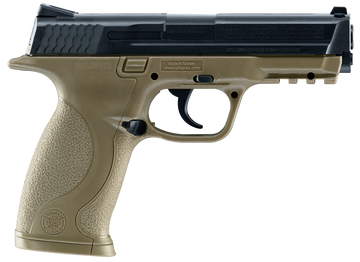RWS Umarex S&W M&P CO2 .177 BB 4.25" 19+1 Air Pistol - FDE Frame