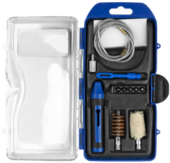 DAC GunMaster GM20SG 20 Gauge Shotgun Cleaning Kit 14-Piece Black/Blue