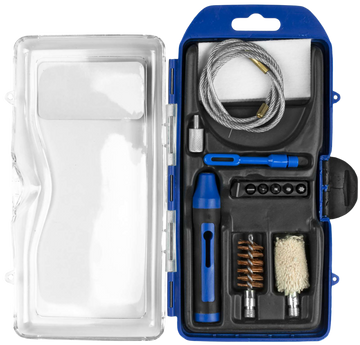 DAC GunMaster GM20SG 20 Gauge Shotgun Cleaning Kit 14-Piece Black/Blue