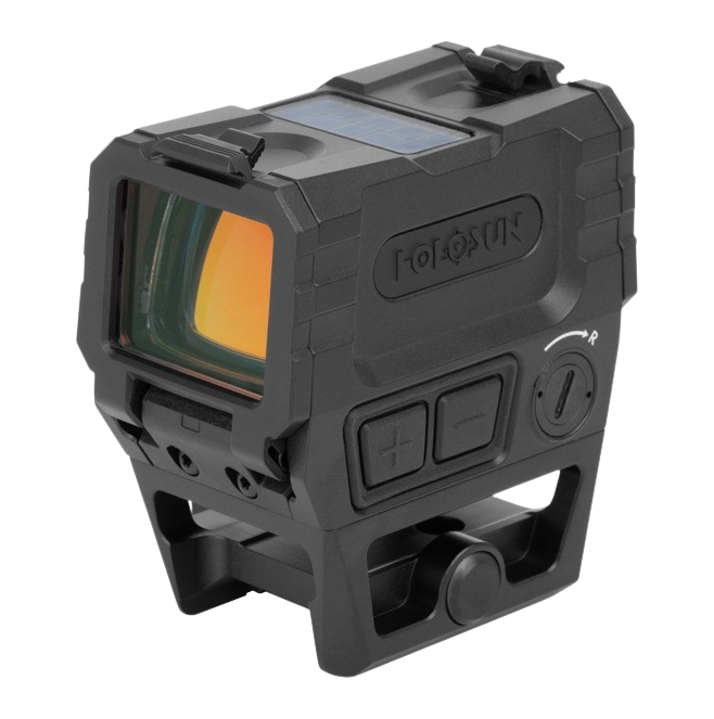 Holosun AEMS Pro X2 1x 2 MOA Gold Dot Red Dot Sight - Black Anodized