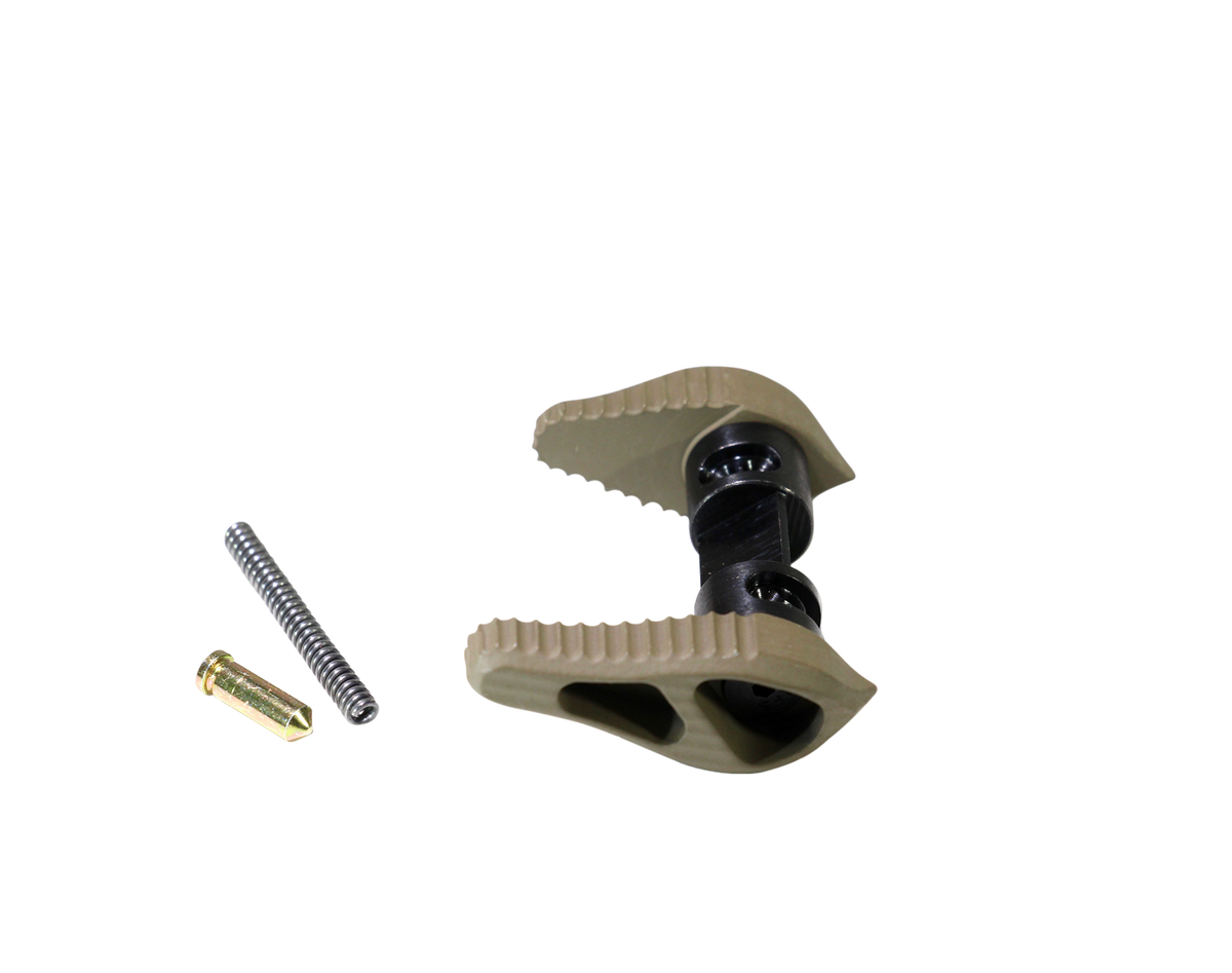 Timber Creek Outdoors Ambidextrous Safety Selector 45/90 Degree AR Platform Flat Dark Earth Aluminum