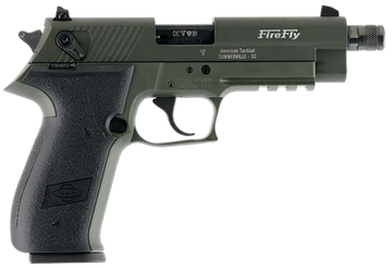 GSG FireFly 22 LR 4.90" 13+1 DA/SA Semi-Auto Pistol - Green Aluminum Frame, Threaded Barrel
