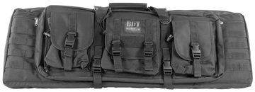 Bulldog BDT Tactical 37" Double Rifle Case Black Nylon