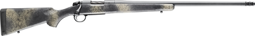 Bergara Rifles B-14 Wilderness Ridge 6.5 PRC 24" 2+1 Bolt-Action Rifle - Sniper Gray Cerakote SoftTouch Woodland Camo Stock