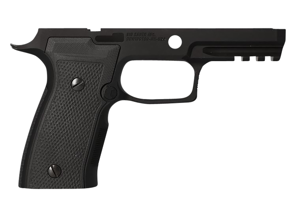 Sig Sauer P320 AXG Carry Medium Grip Module - 9mm Luger/40 S&W/357 Sig - Black Aluminum G10