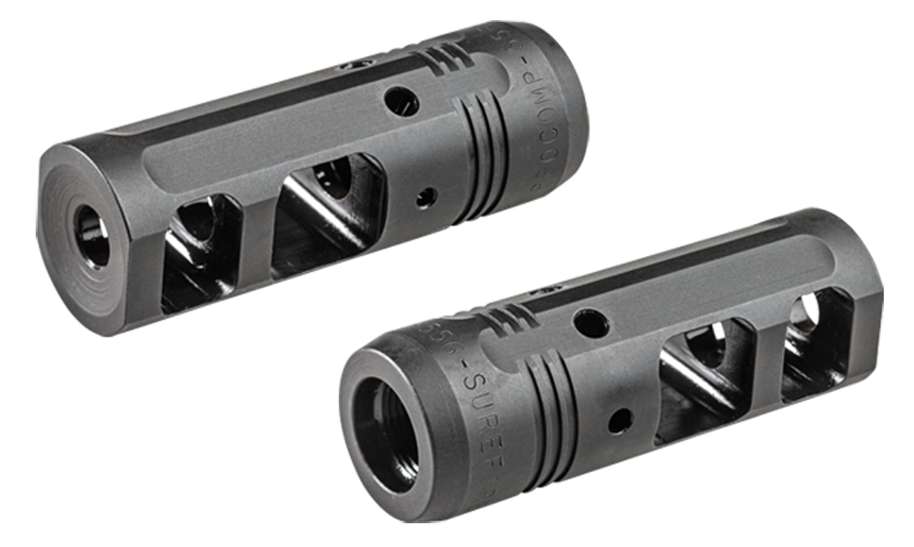 Surefire ProComp 5.56x45mm NATO 1/2x28 Muzzle Brake - Black Nitride