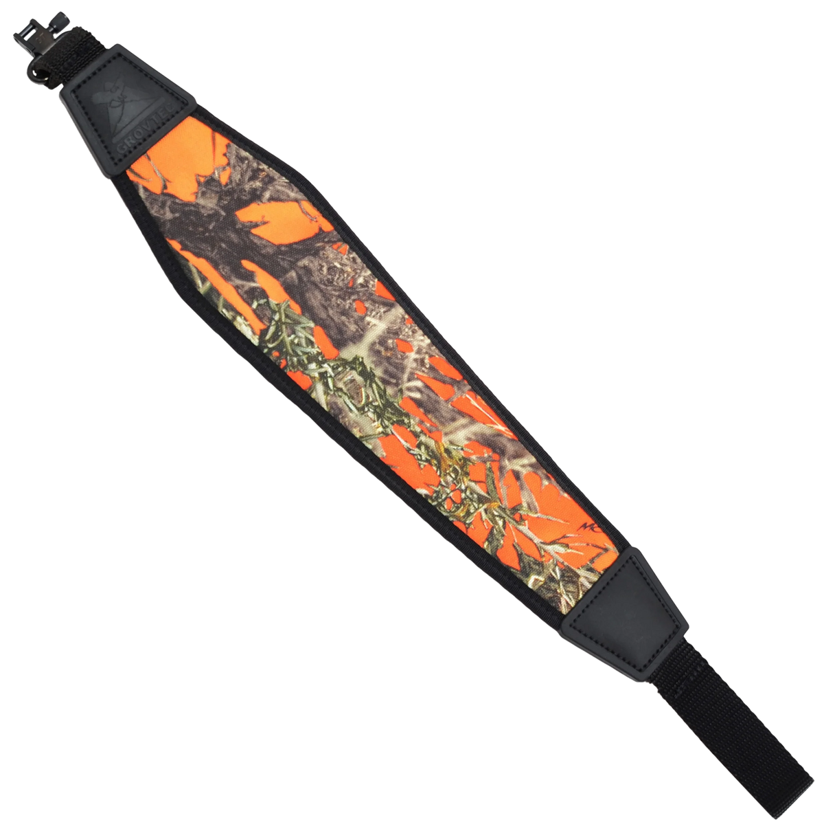 GrovTec GTSL32 TrueTimber Blaze Orange 1" x 48" Nylon Adjustable Rifle/Shotgun Sling